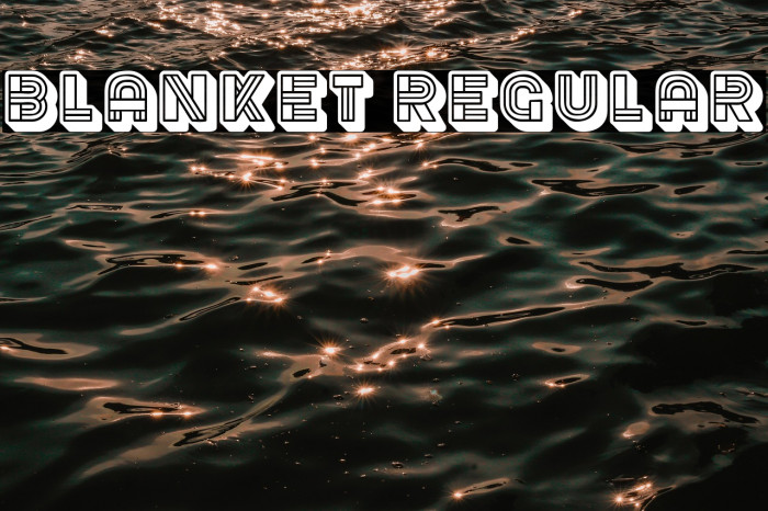Blanket Regular Example 1