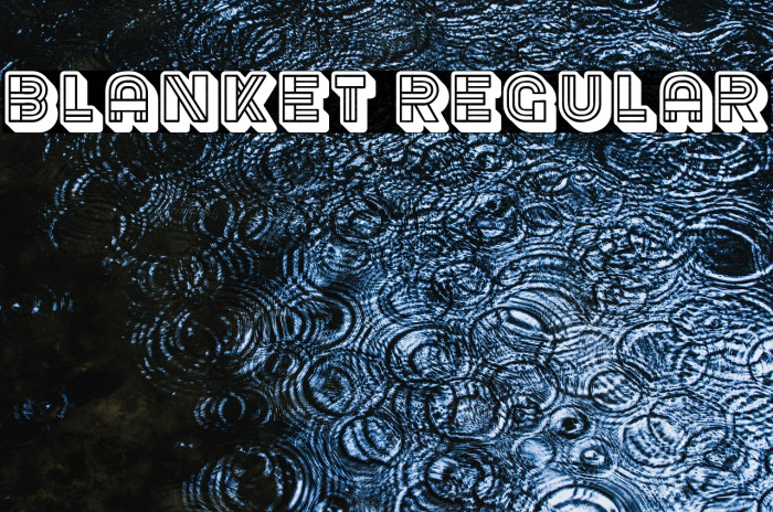 Blanket Regular Example 3