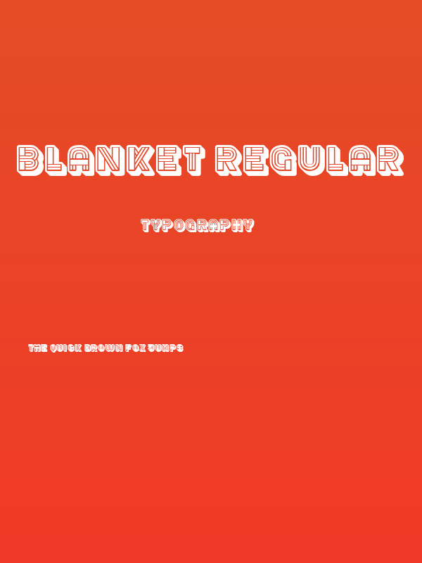 Blanket Regular Poster