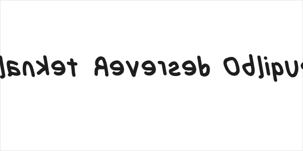 Blanket Reversed Oblique Logo