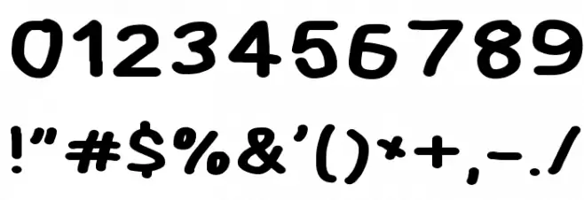 Blanket Silk Font OTHER CHARS