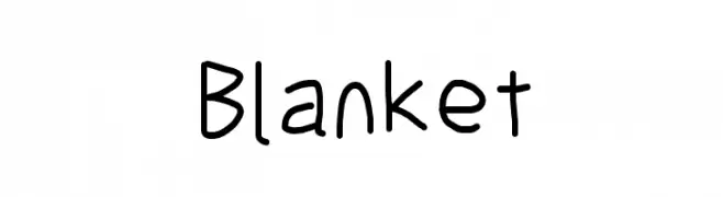 Blanket  Frei Schriftart Herunterladen