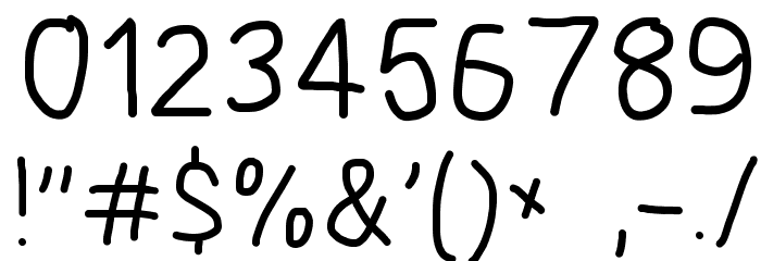 Blanket Font OTHER CHARS