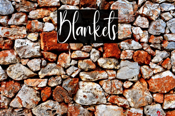 Blankets Example 2