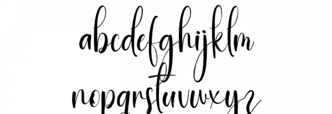 Blankets フォント 小文字