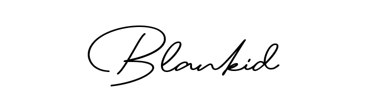 Blankid  フリーフォントのダウンロード