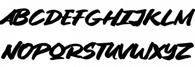 Blankit Schriftart Groß