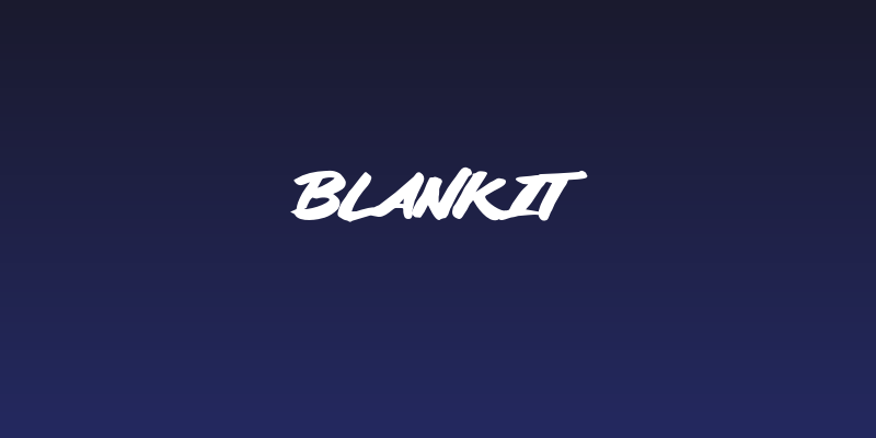 Blankit Social Header