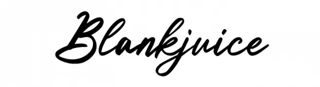 Blankjuice  font caratteri gratis