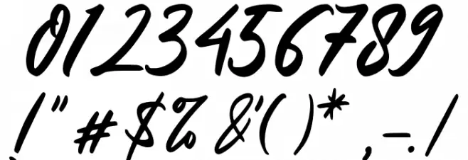 Blankjuice Шрифта ДРУГИЕ символов