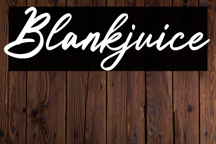 Blankjuice Example 3