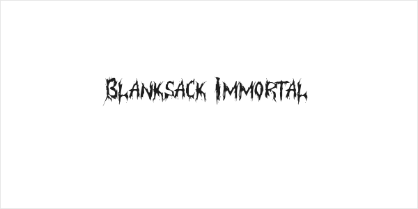 Blanksack Immortal Logo