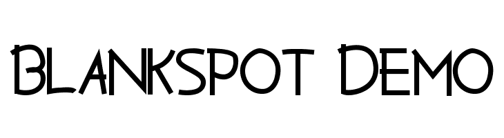 Blankspot Demo  لخطوط تنزيل