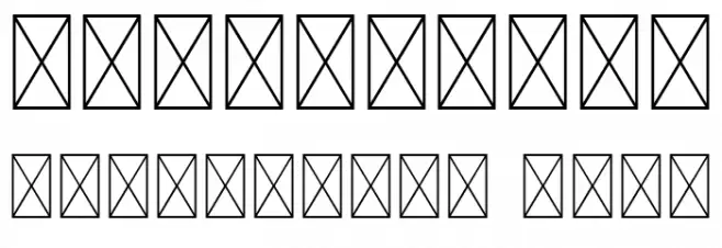Blankspot Demo フォント その他の文字