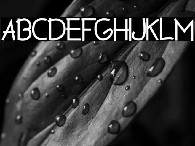 Blankspot Demo Font examples