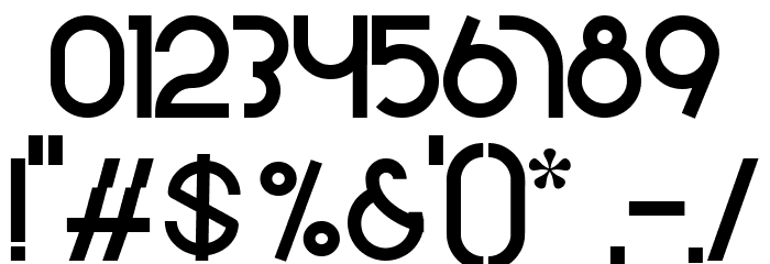 Blanquotey Font OTHER CHARS