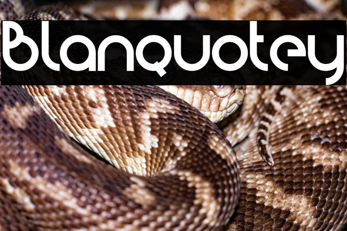 Blanquotey Example 2