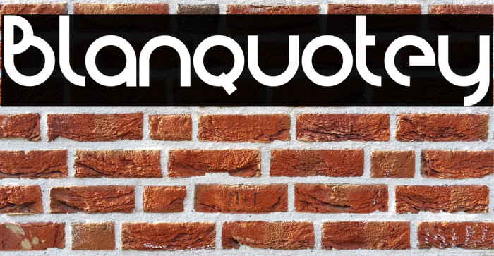 Blanquotey Example 3