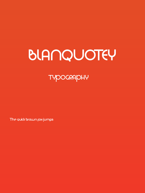 Blanquotey Poster