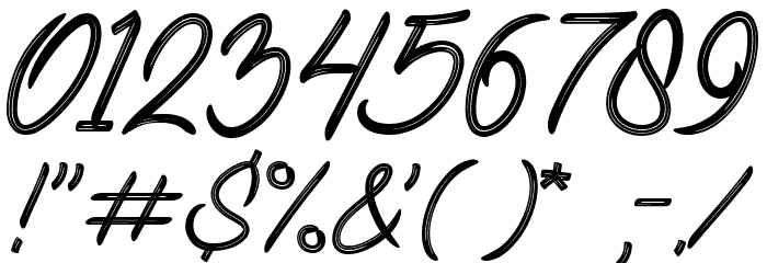 Blapuhy Font OTHER CHARS