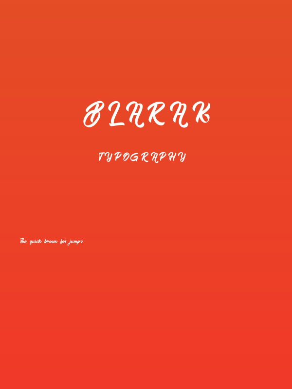 Blarak Poster