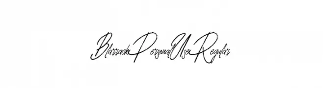 Blarrack Personal Use Regular  Fuentes Gratis Descargar