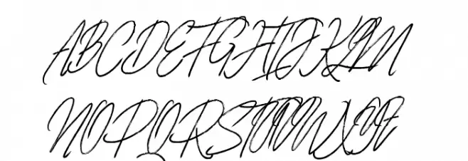Blarrack Personal Use Regular Шрифта ВЕРХНИЙ