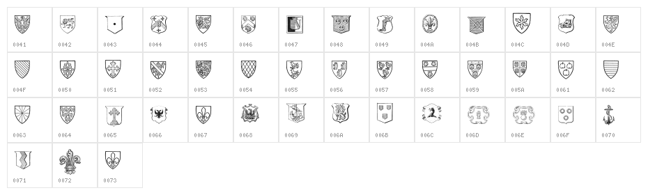 Blasons Free Character Map