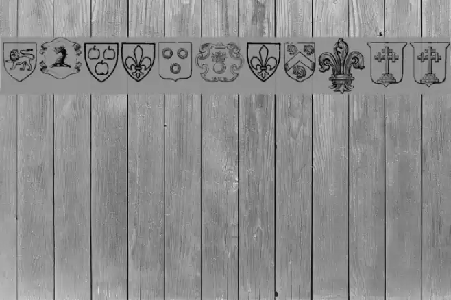 Blasons Free Font examples