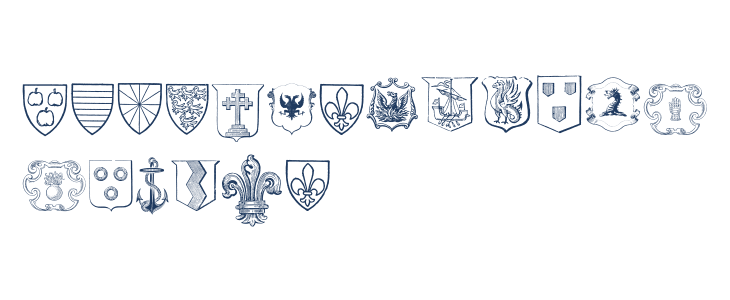 Blasons Free Lowercase
