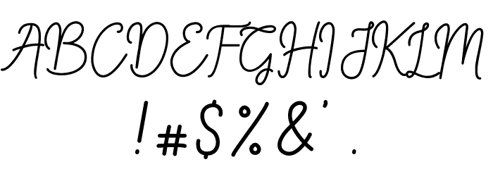 Blassville Font OTHER CHARS