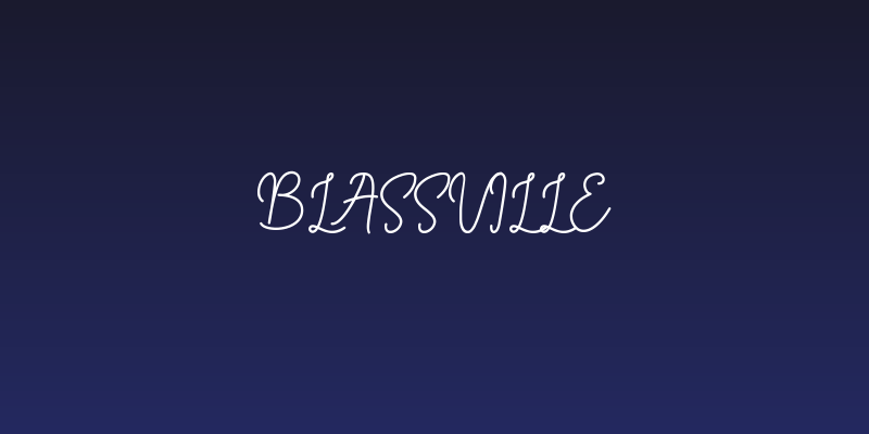 Blassville Social Header