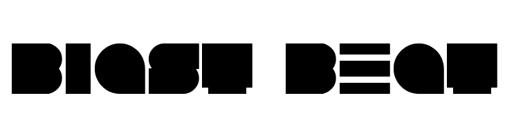 Blast Beat Font