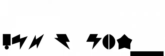 Blast Beat Font OTHER CHARS