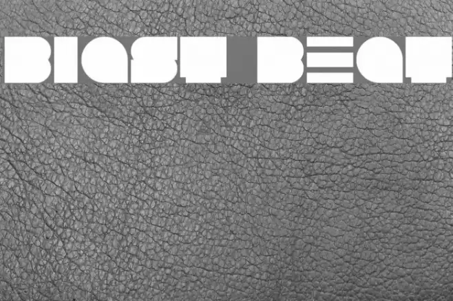 Blast Beat Font examples