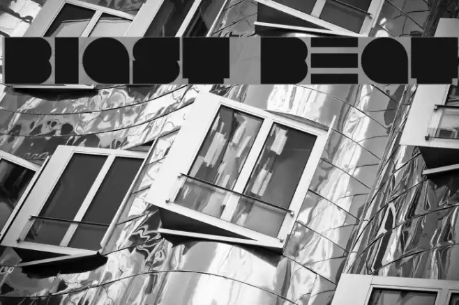 Blast Beat Font examples