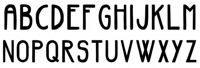Blast Regular Schriftart Groß