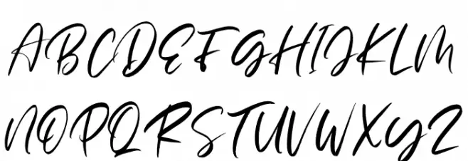 BlasterTimersPersonalUse フォント 大文字