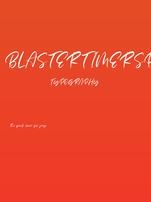 BlasterTimersPersonalUse Poster