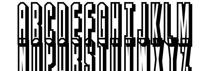 Blaster Font LOWERCASE