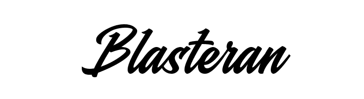 Blasteran  नि: शुल्क फ़ॉन्ट्स डाउनलोड