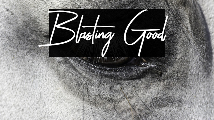 Blasting Good Example 1