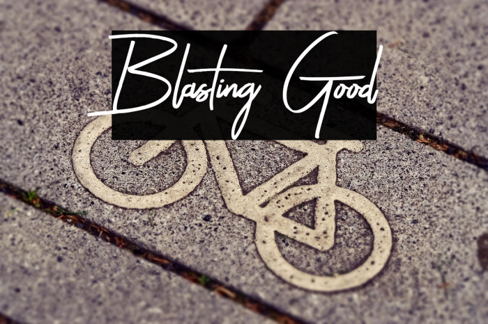 Blasting Good Example 2