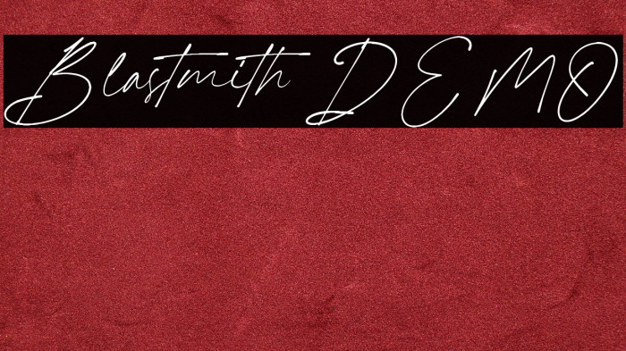 Blastmith DEMO Example 1