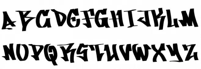 Blastoria Font Litere mari