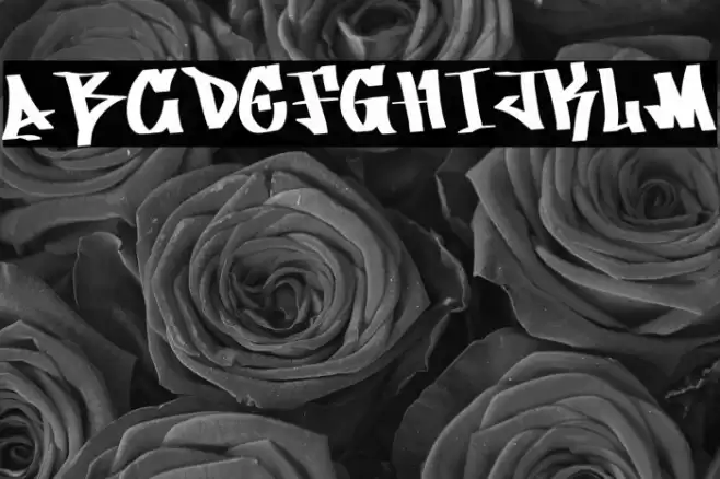 Blastoria Font examples