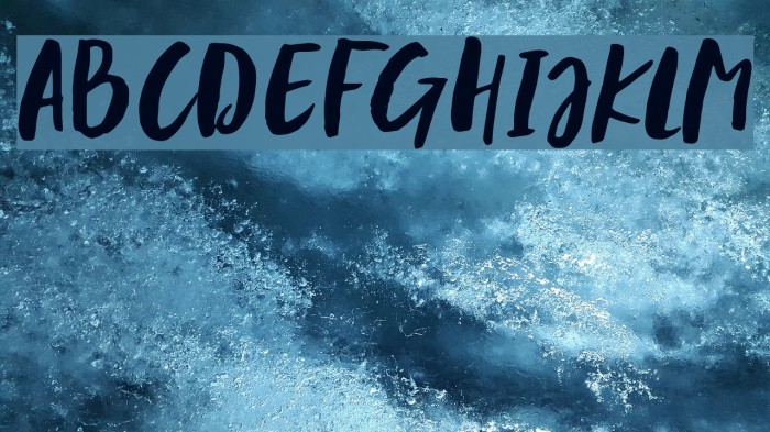 BlastpinkScript Font examples