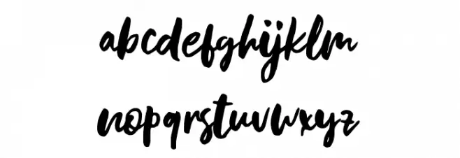 BlastpinkScript Fuentes MINÚSCULAS