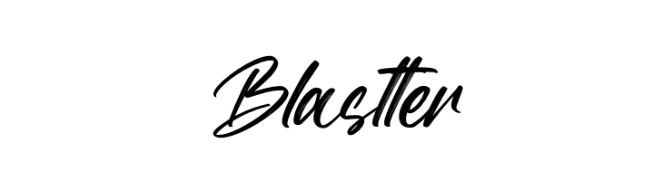 Blastter  नि: शुल्क फ़ॉन्ट्स डाउनलोड