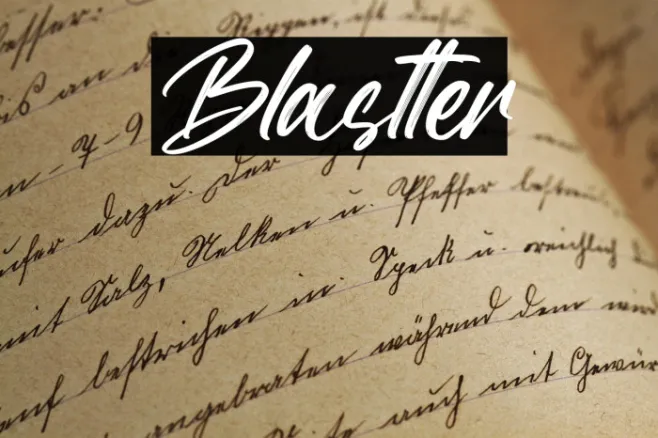 Blastter Example 1